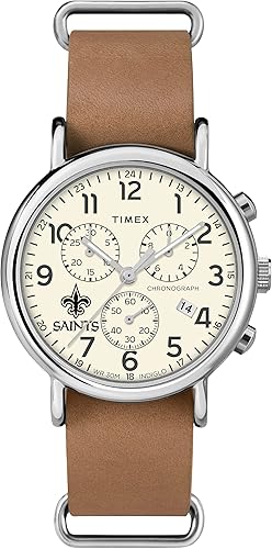 Miniatura 15 de NFL Weekender Chrono - Correa de piel de cuarzo para hombre (1.575 in)