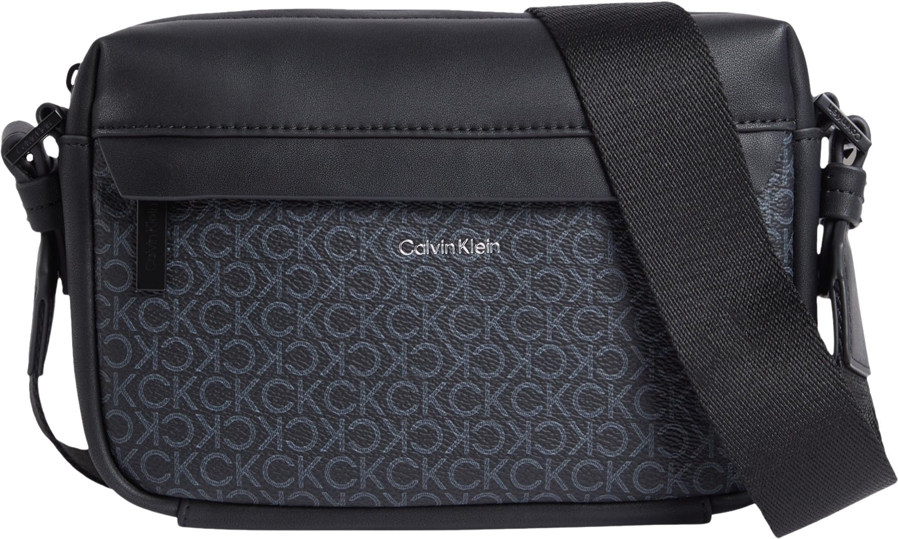 Calvin Klein Men's CK MUST MONO CAMERA BAG LV04D3088G Crossover, Black (Black), One Size