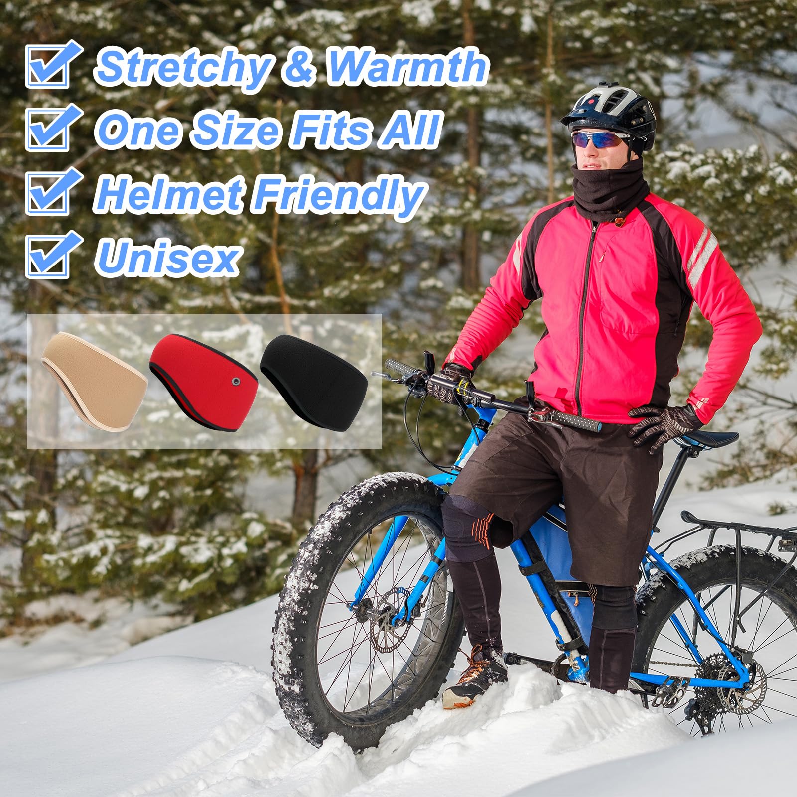 PATIKIL Cache-Oreilles En Polaire, Bandeau Chaud Pour Les | FindTheDeal