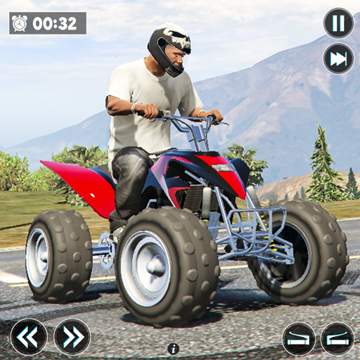Quad Bike Stunt Racing Game - ATV Bike Stunts Driving Simulator