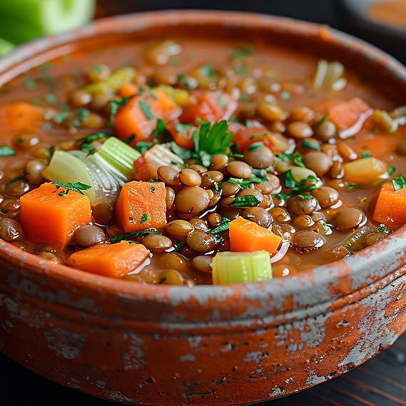 Brown Lentils, 2.5 Pound Bulk Bag