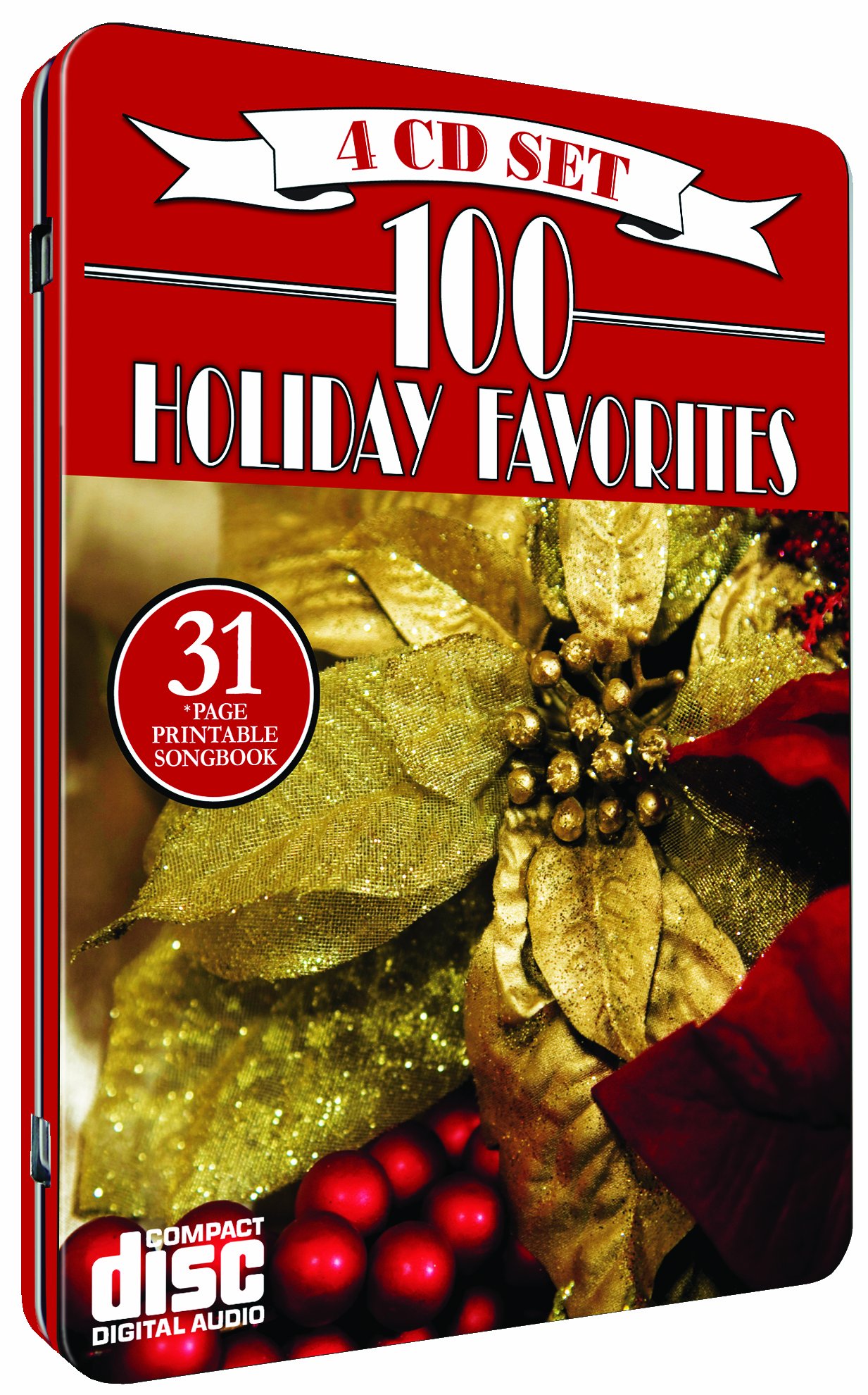 100 Holiday Favorites [Audio CD]
