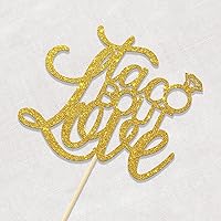 Vista 3 de Taco Bout Love Cake Topper, fiesta mexicana estilo despedida de soltera/suministros de fiesta temática de compromiso, despedida de soltera