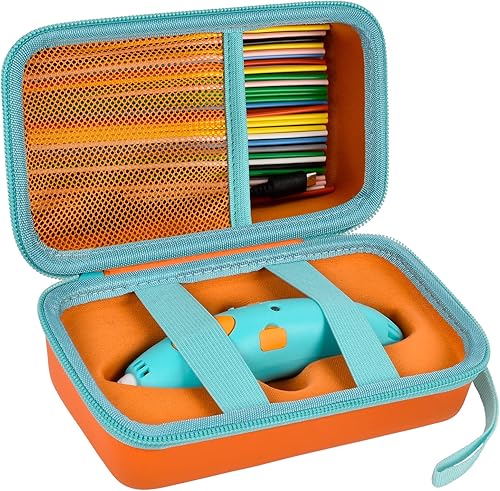ANKHOH Funda compatible con 3Doodler Start+ Essentials (2022) para juego de bolígrafos 3D para niños, soporte organizador de almacenamiento para