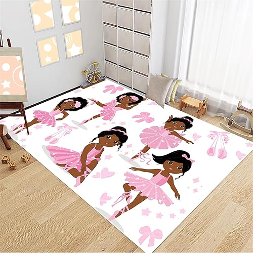 Miniatura 9 de Preciosa alfombra de hongos para niñas, ultra suave, con diseño de hongos de dibujos animados, para dormitorio, baño, hogar, sala de estar, lindos