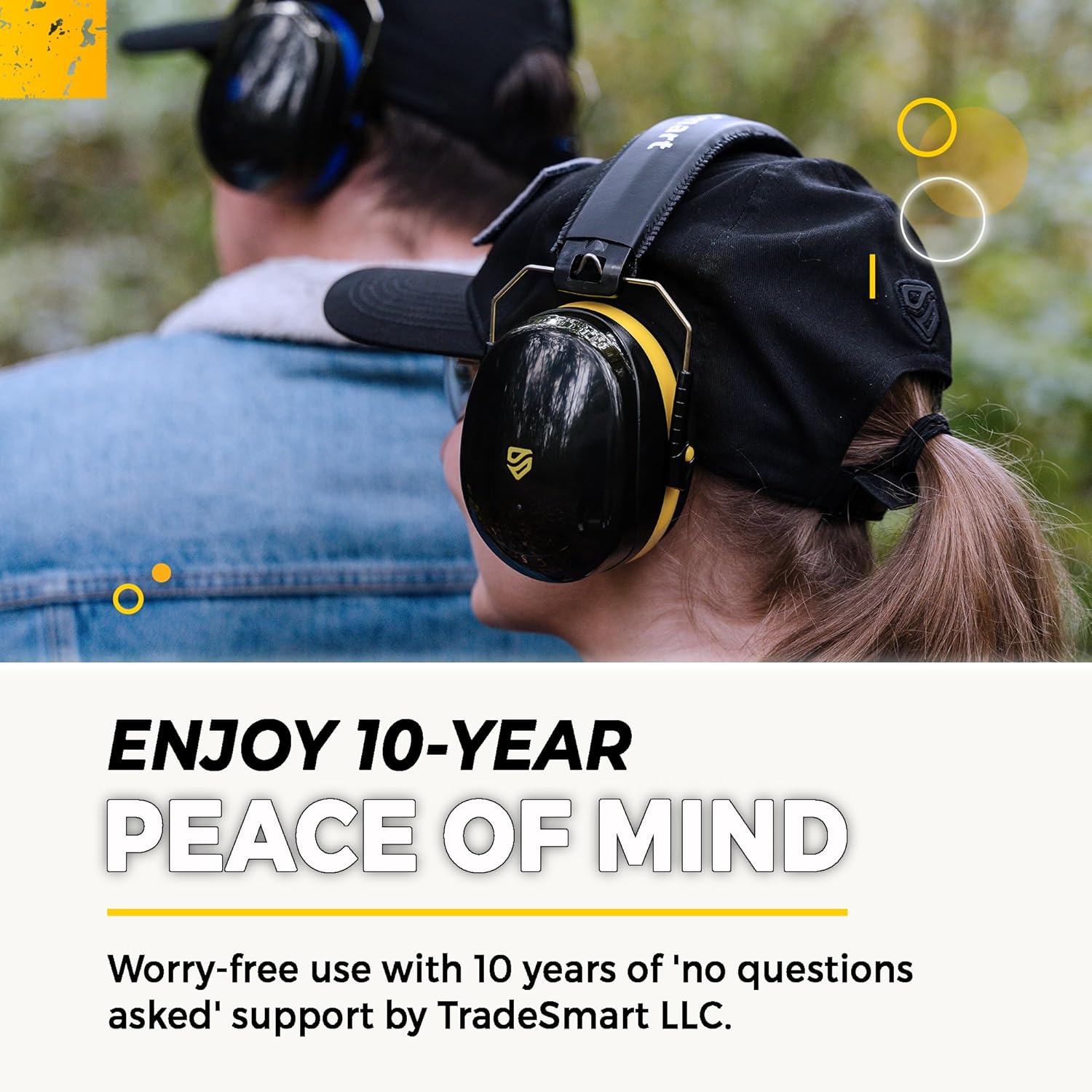 TradeSmart High-Performance Earmuffs for Shooting Range & Shooting Eye Protection Glasses + Firearm Confidence Course - Image 6