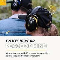 Vista 6 de TradeSmart High-Performance Earmuffs for Shooting Range & Shooting Eye Protection Glasses + Firearm Confidence Course