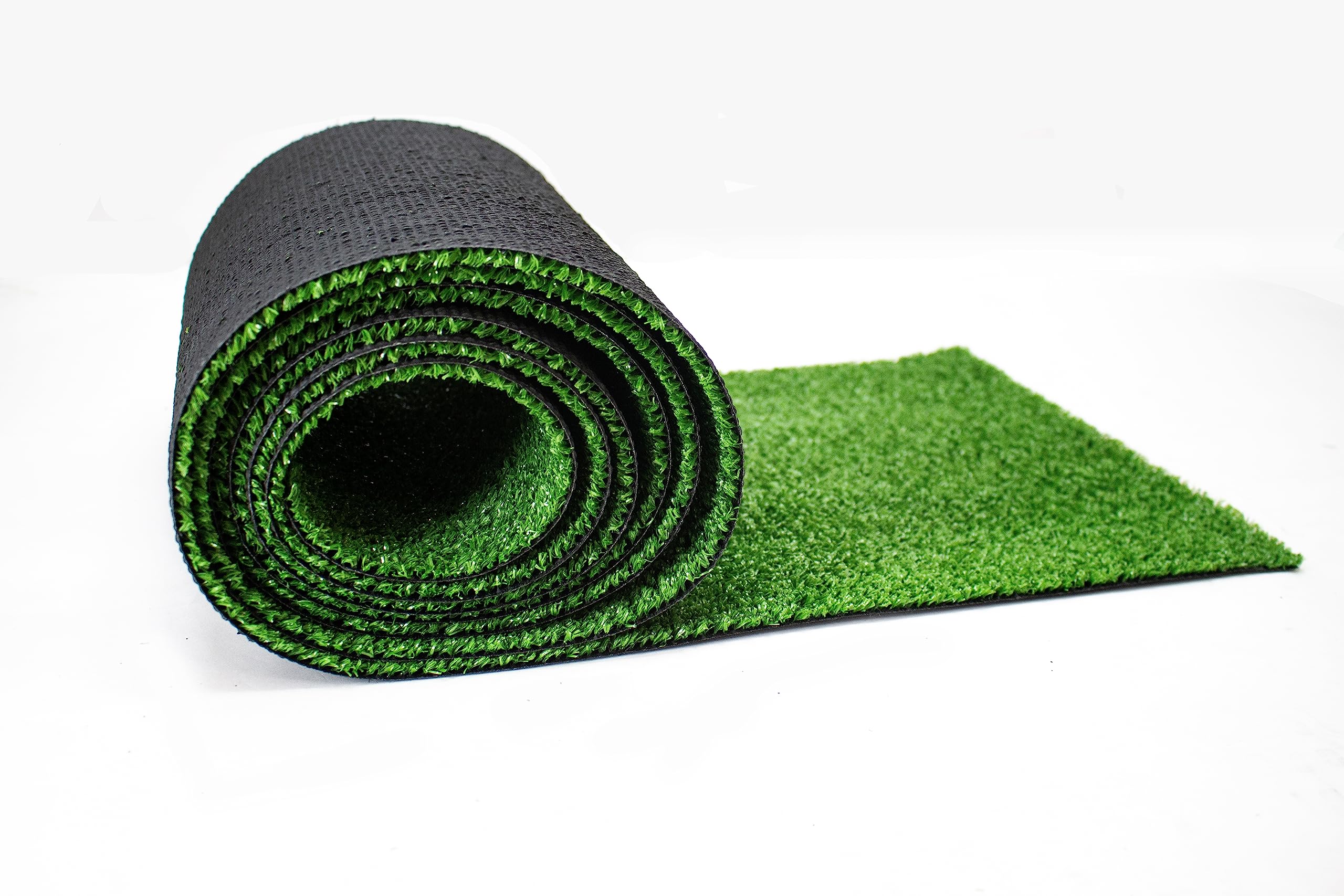 Munpet - Césped Artificial Moqueta 7 mm - Rollo 1x5 Metros - Alta Densidad - Terraza, jardín, decoración,... (1x5 Metros)
