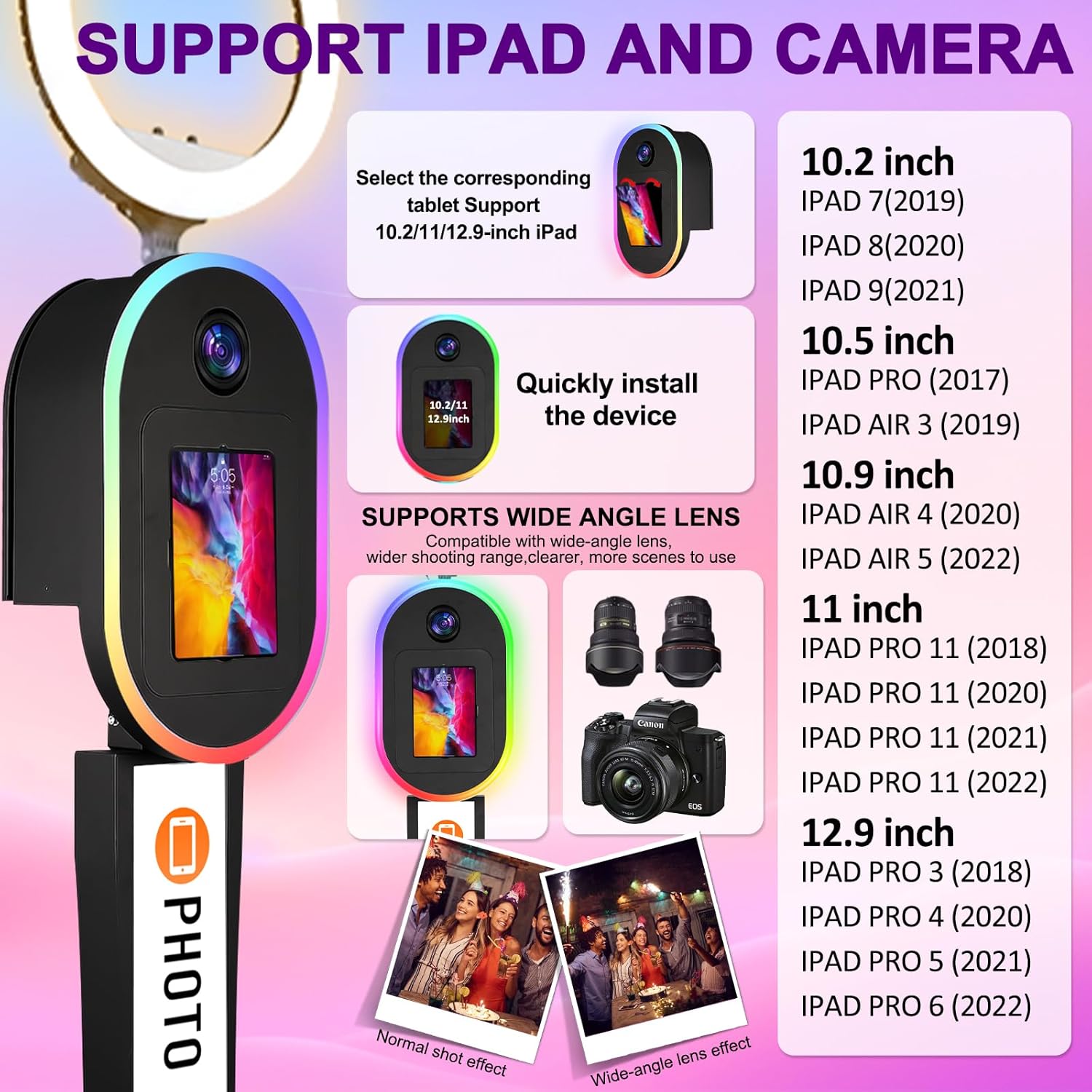 iPad and Camera Compatibility Chart