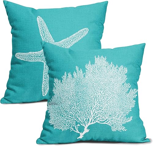 Miniatura 9 de Preppy - Juego de 2 fundas de almohada de 16 x 16 pulgadas, color rosa intenso, estilo retro de los años 70, estilo retro de los años 70, juego de 2