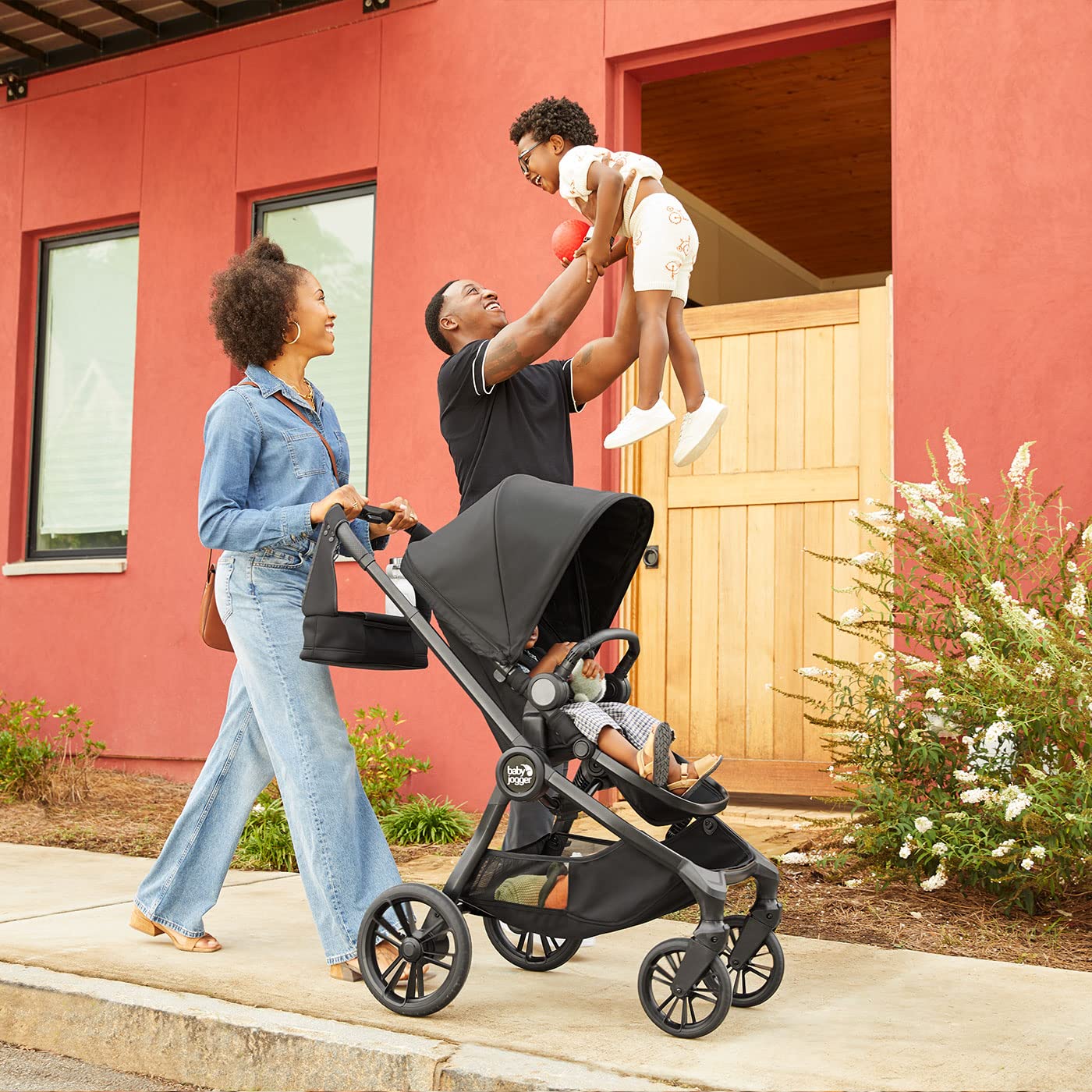 BABY JOGGER City Sights carrozzina passeggino due in uno seduta reversibile compatto leggero 22 kg Rich Black