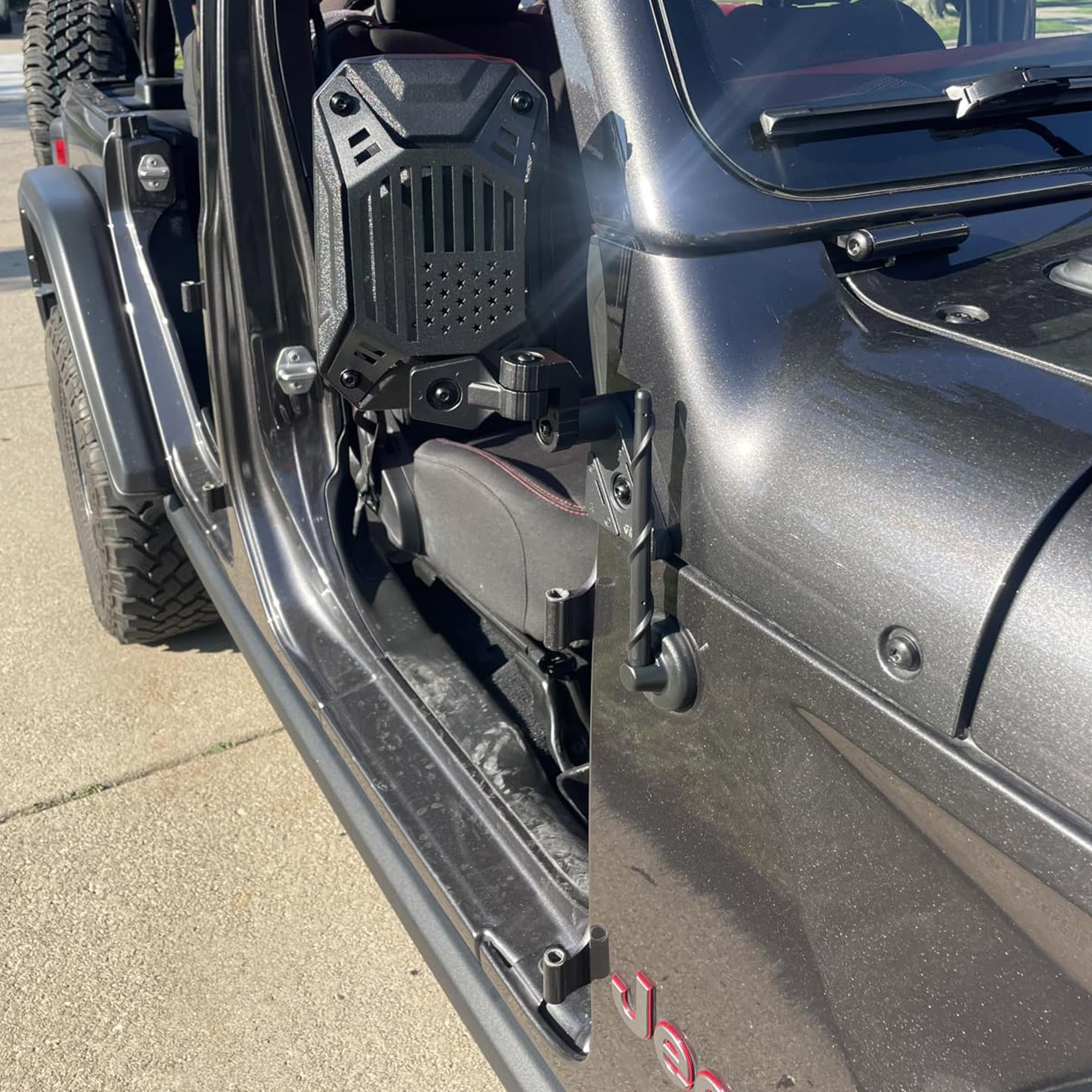 Antena Corta Rydonair De 7 Pulgadas Para Jeep Wrangler JK JL Rubicon Sahara (2007-2024)