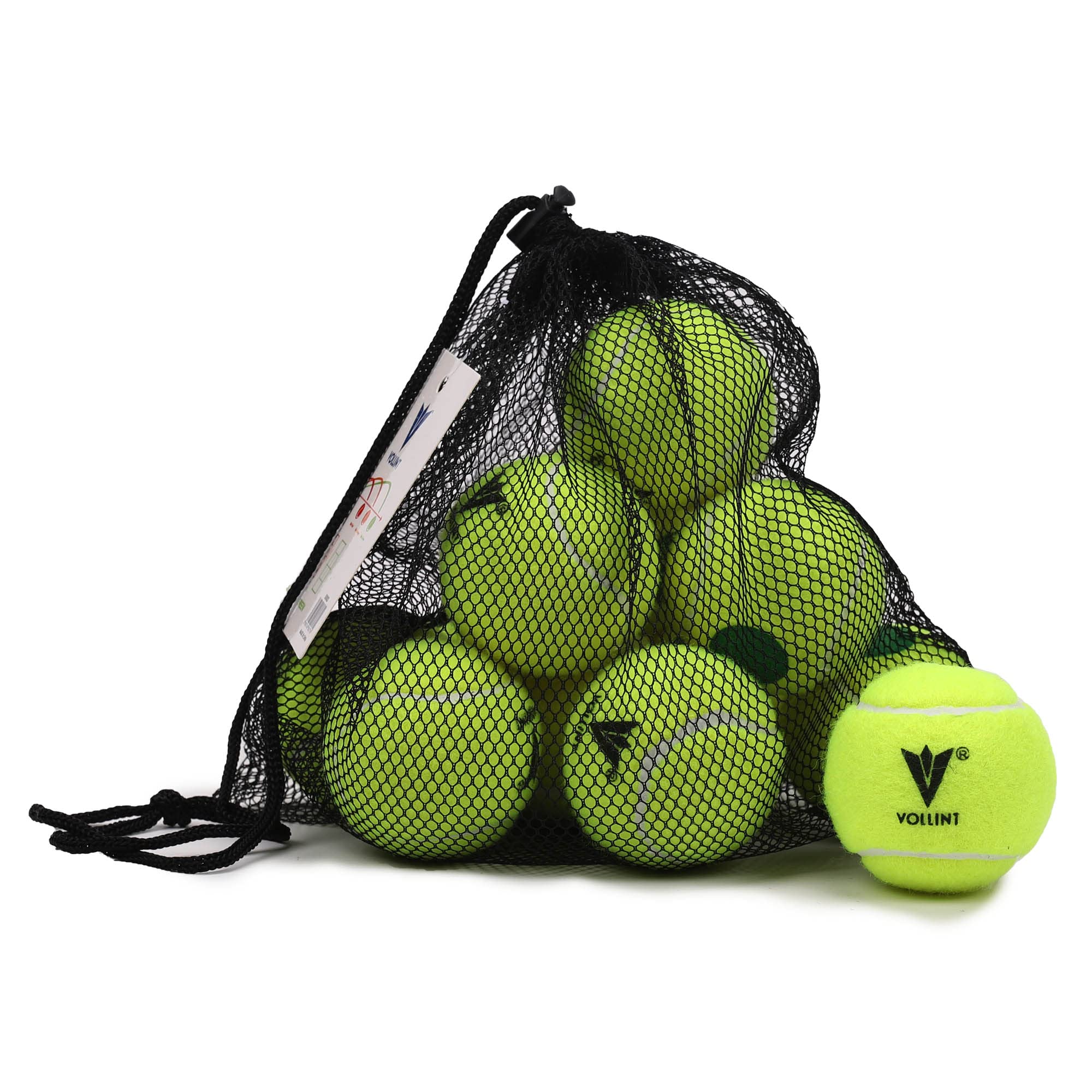 Mini Green Tennis Balls - 1 Dozen