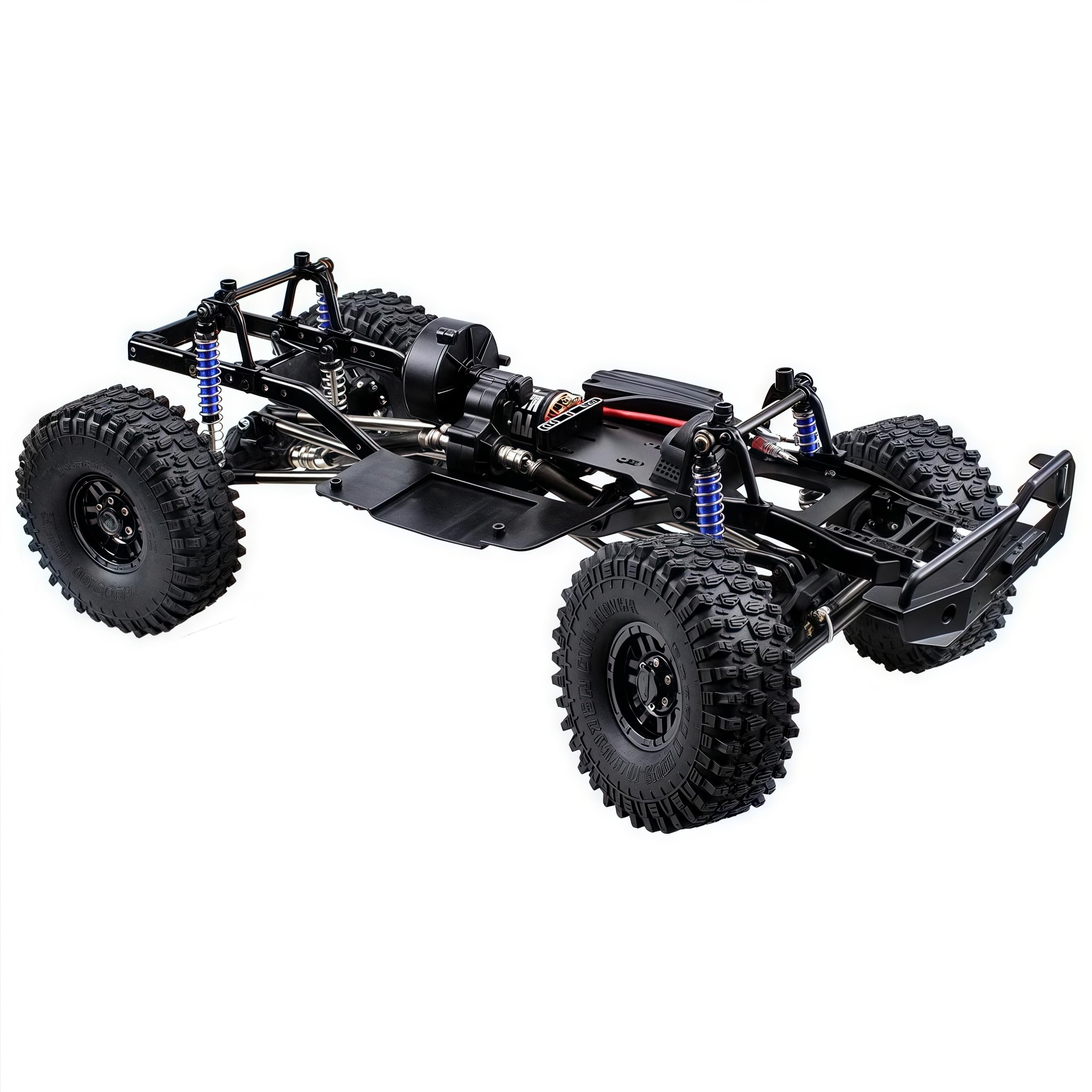 Amazon | 313mm 組み立て済みRCシャーシ ホイール付き フレームキット