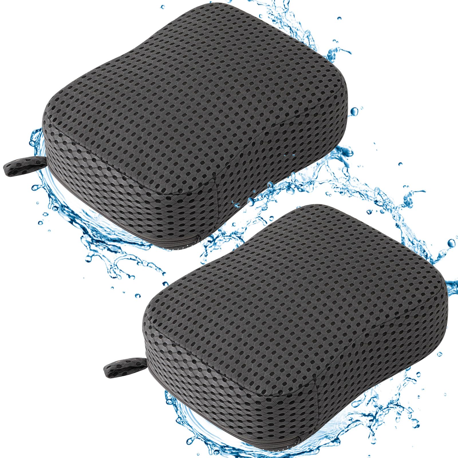 Amazon.com: Suzile 2 Pcs Hot Tub Booster Seat Weighted Spa Bathtub ...