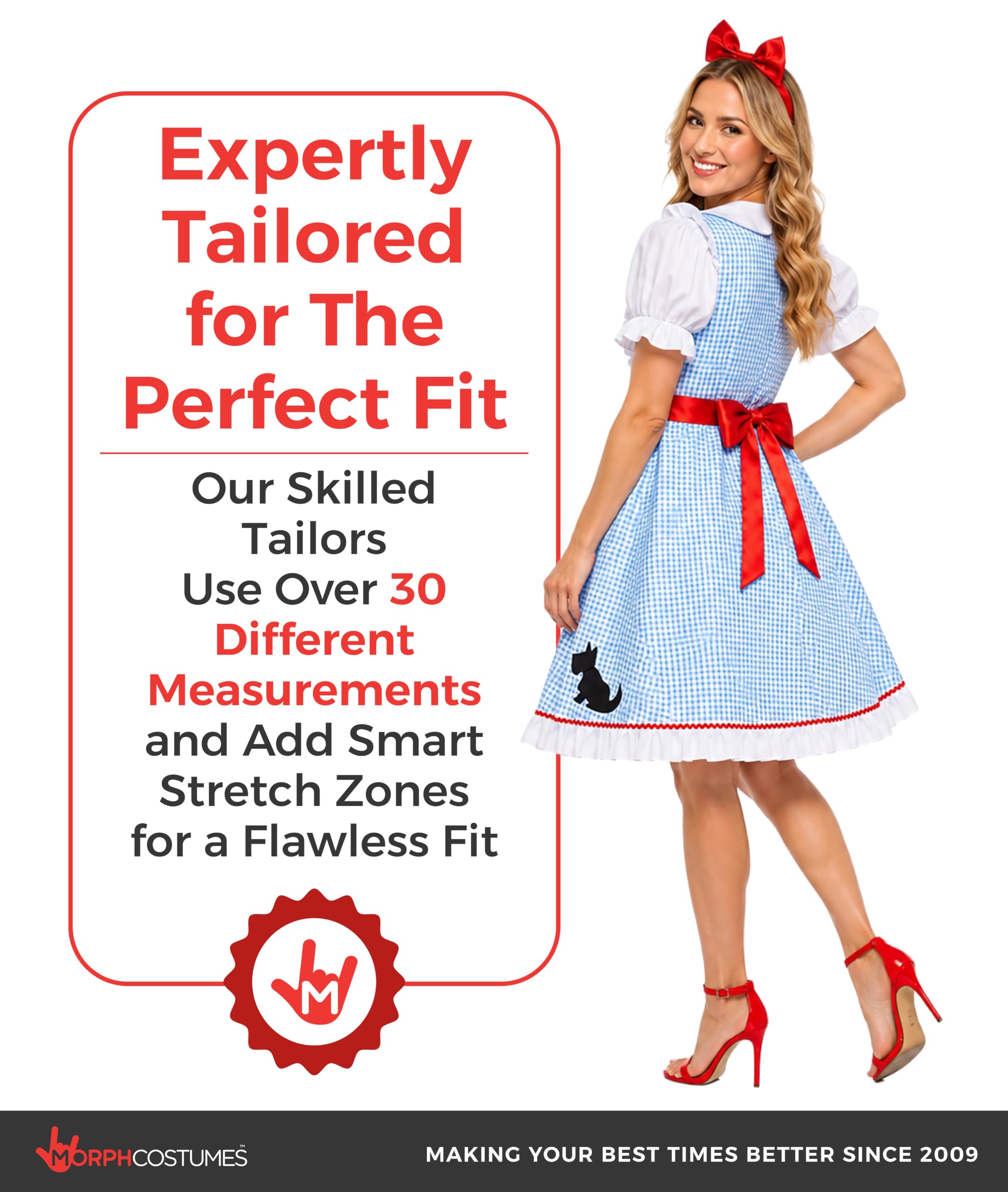 Fun Shack Costume Dorothy Donna, Costume Fiaba Halloween Donna