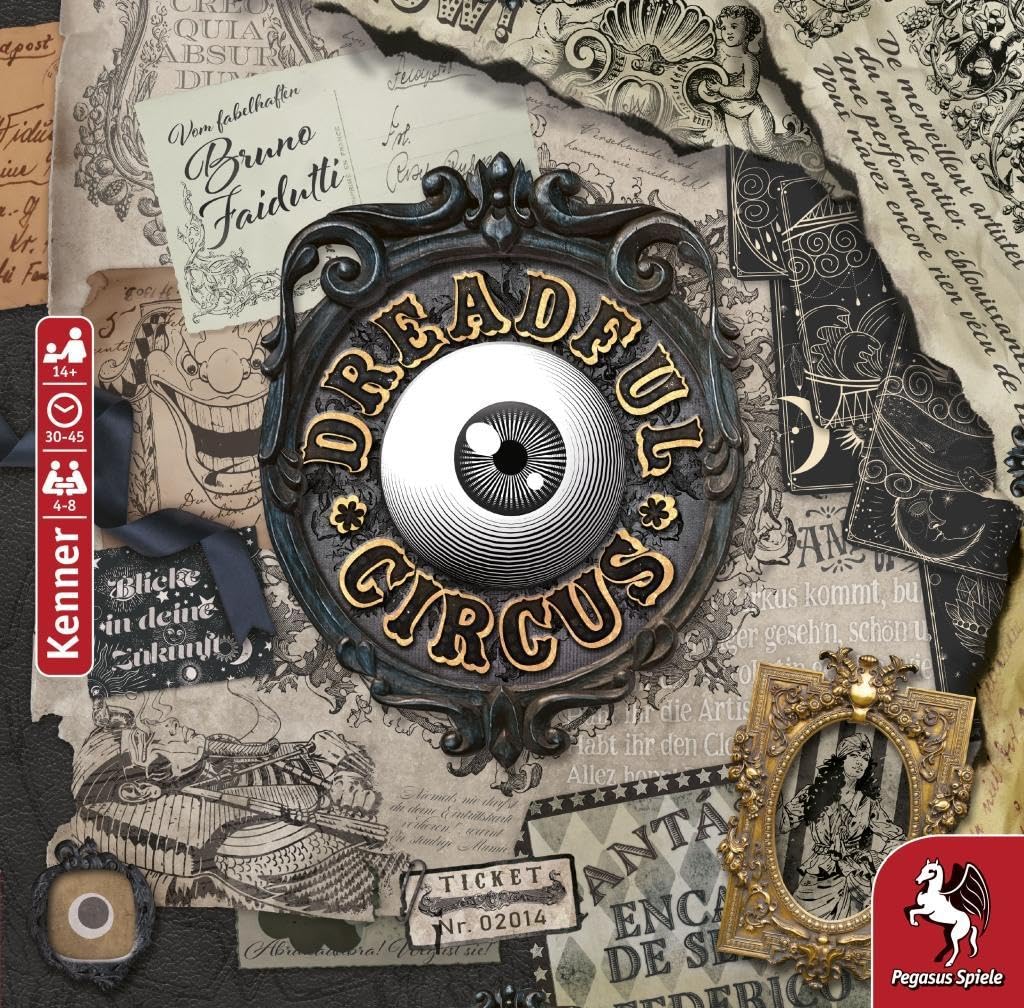 Portal Games Dreadful Circus – A Unique Set Collection Card Game Where YOU Make The Rules
