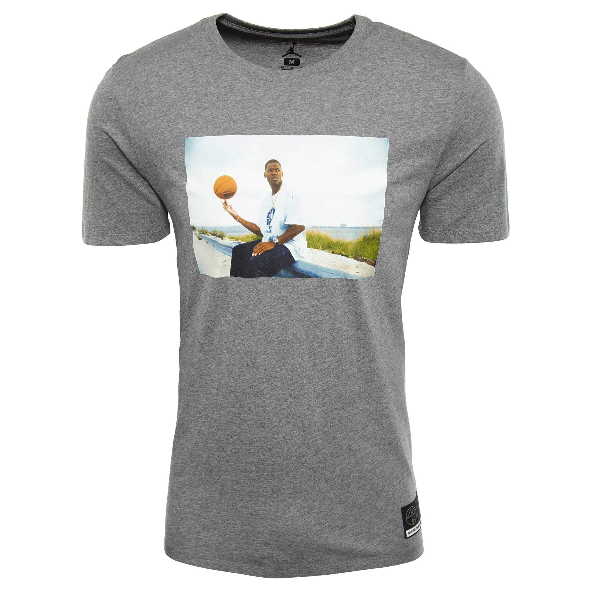 Jordan Sportswear Aj13 He Got Game Jesus T-Shirt Mens Style: AT0524-091 Size: XL Carbon Heather
