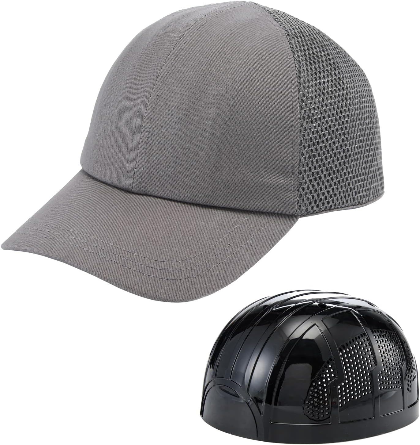 Safety Bump Cap Hat Baseball Cap Style Safety Hat Breathable Lightweight Hard Hats for Unisex Breathable Hard Hat Head Protection Cap