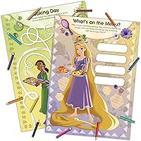 Vista 2 de Disney Princess 45648 Bendon - Libro de actividades oficial con mini lápices