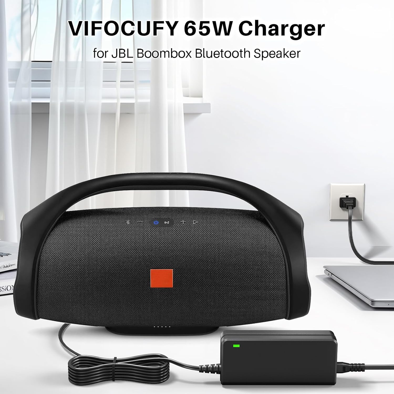 20V 4A AC/DC Adapter Power Supply for JBL Boombox Charger, Boombox 1, Boombox 2 Bluetooth Speaker by Harman MAIN-40911 JBLBOOMBOX JBLBOOMBOX2 Charger Replacement Power Cord - Image 9