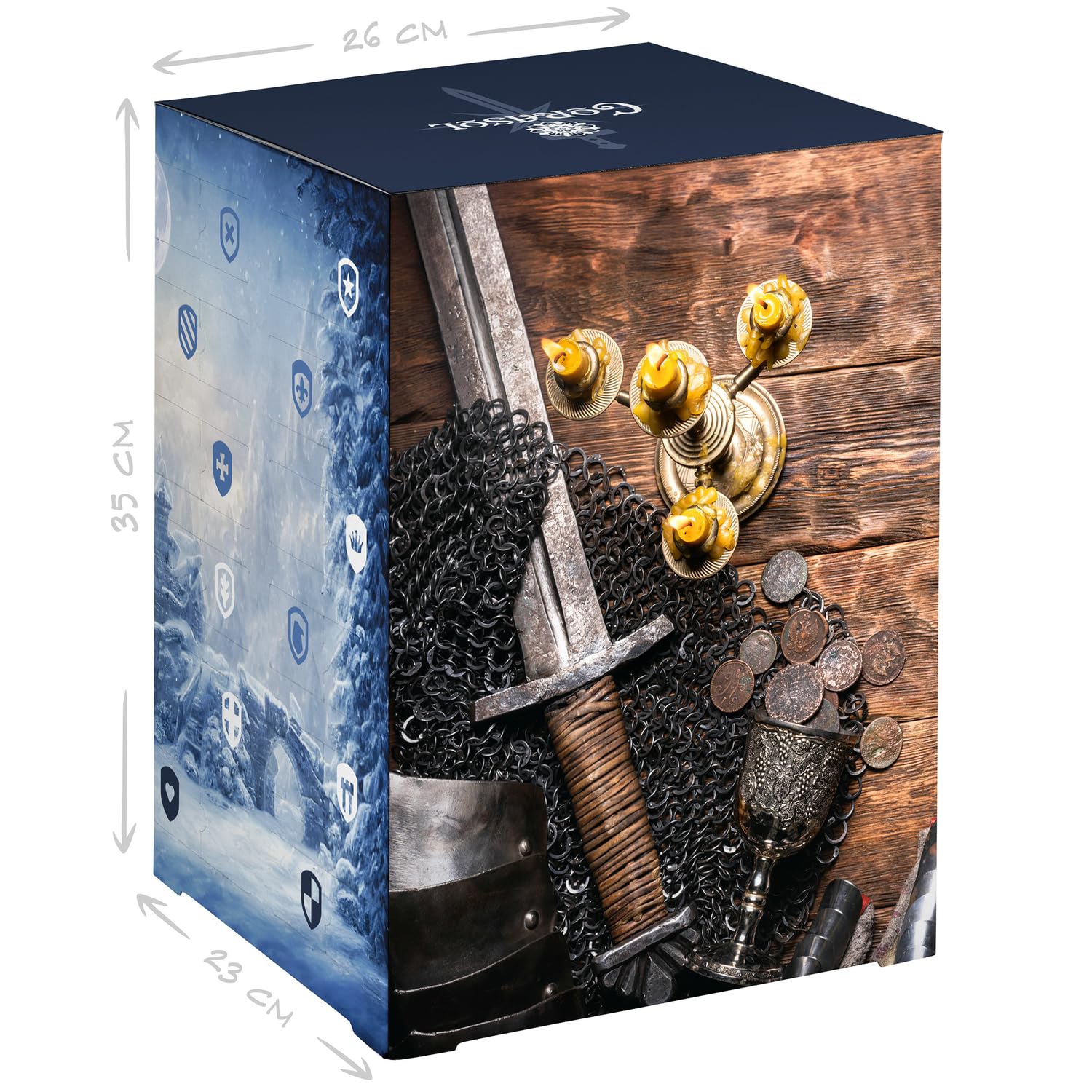 Corasol Escape & Kaffee Adventskalender 2025 mit Escape-Thriller für Erwachsene: Rot rieselt der Schnee