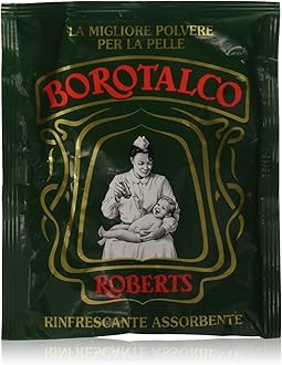 Borotalco Roberts Talcum Powder Packets, 100 g (Pack of 24)