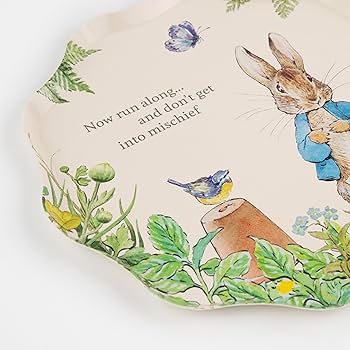 Amazon.com: Meri Meri Peter Rabbit™ Dinner Plates (Pack of 8 Amazon.com: Meri Meri Peter Rabbit™ Dinner Plates (Pack of 8