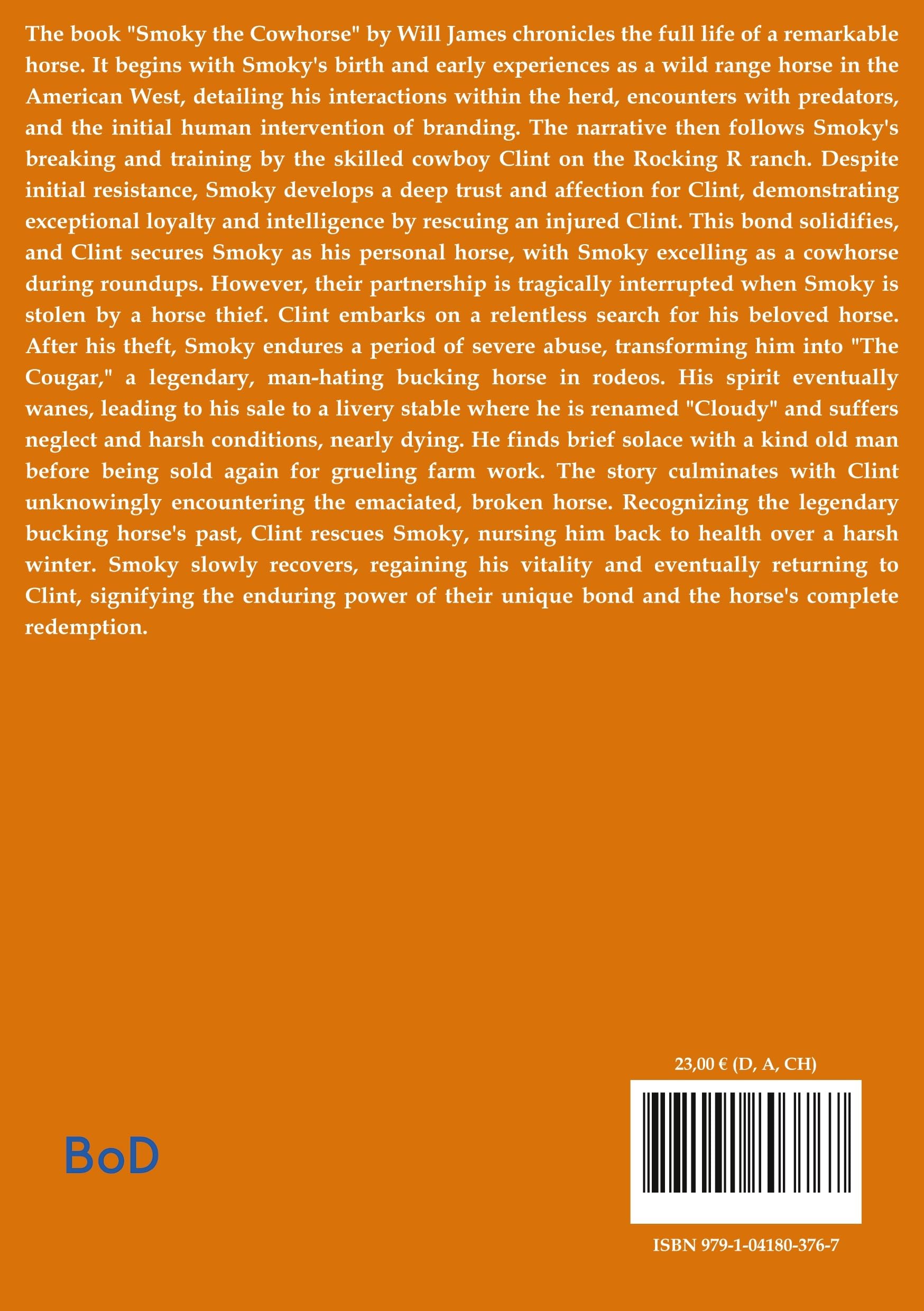 Smoky the cowhorse: A novel by will james that was