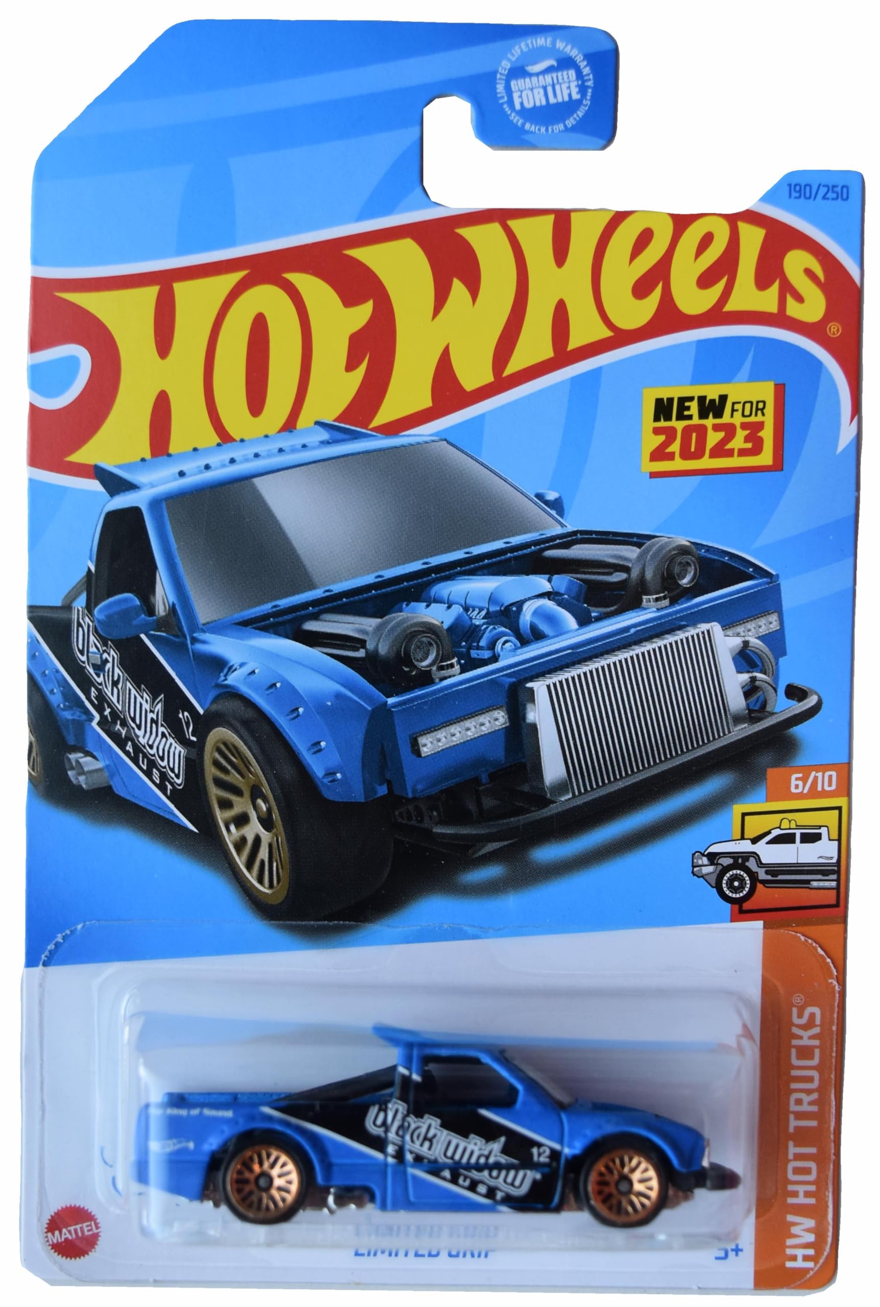 WR BLUE Hot Wheels Classics 10台セット Amazon.com: Hot Wheels Limited Grip, HW Hot Trucks 6/10 [Blue] 190