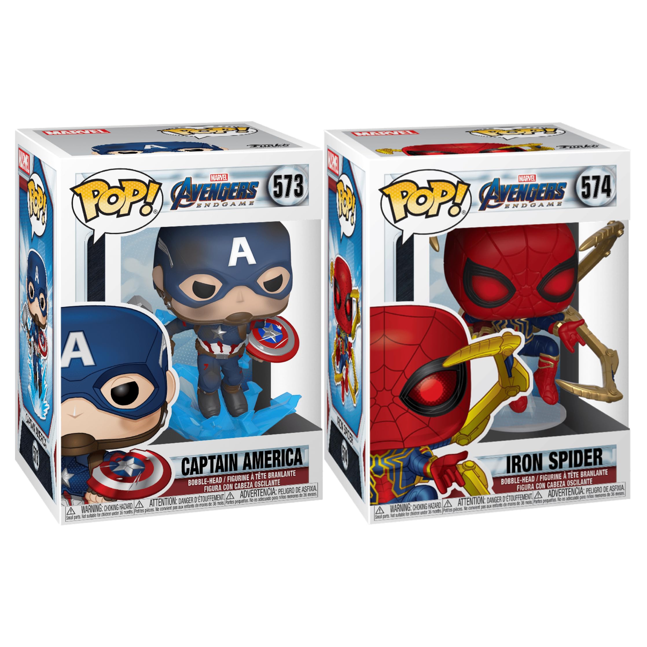 Bobble Head Captain America Funko Pop With Mjolnir Funko Pop