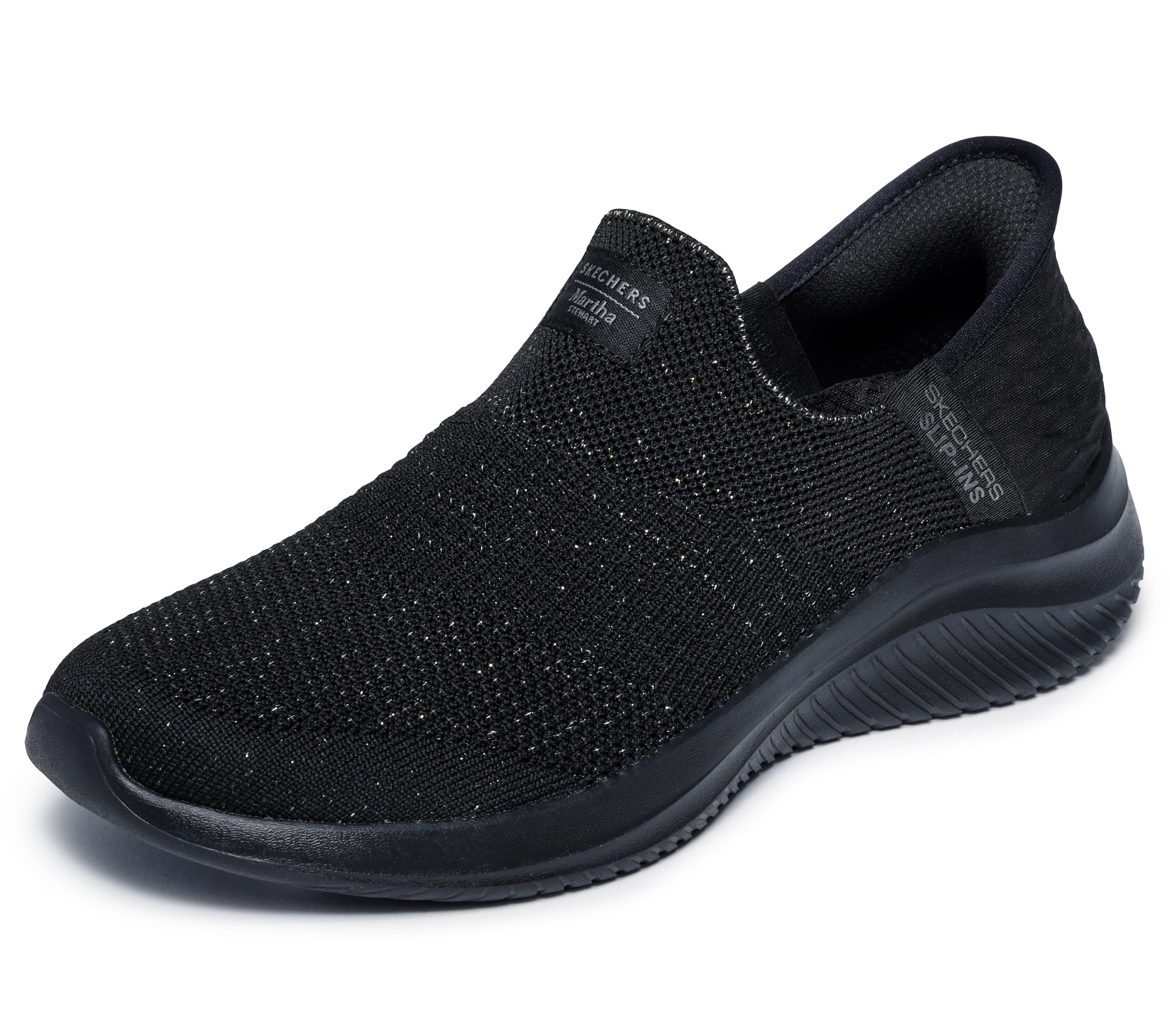 Skechers Women's Martha Stewart Ultra Flex 3.0 Neptune, Black, 2 UK