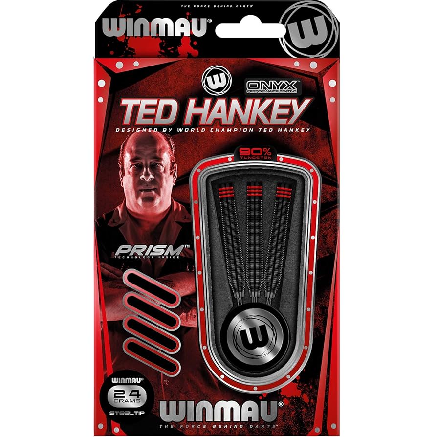 winmau テッドハンキー Winmau Ted Hankey 90% stop wolframu miękka końcówka zestaw