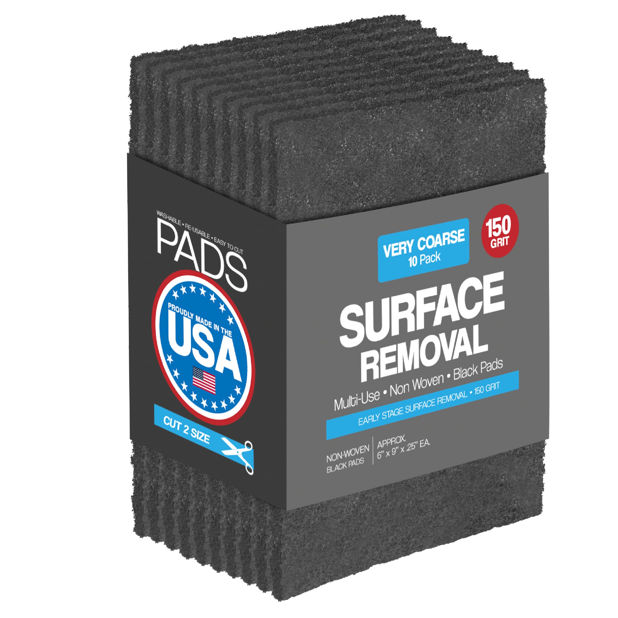 5" Abrasive Pads - Paint Removal & Sanding -11 5" Abrasive Pads - Paint Removal & Sanding -11