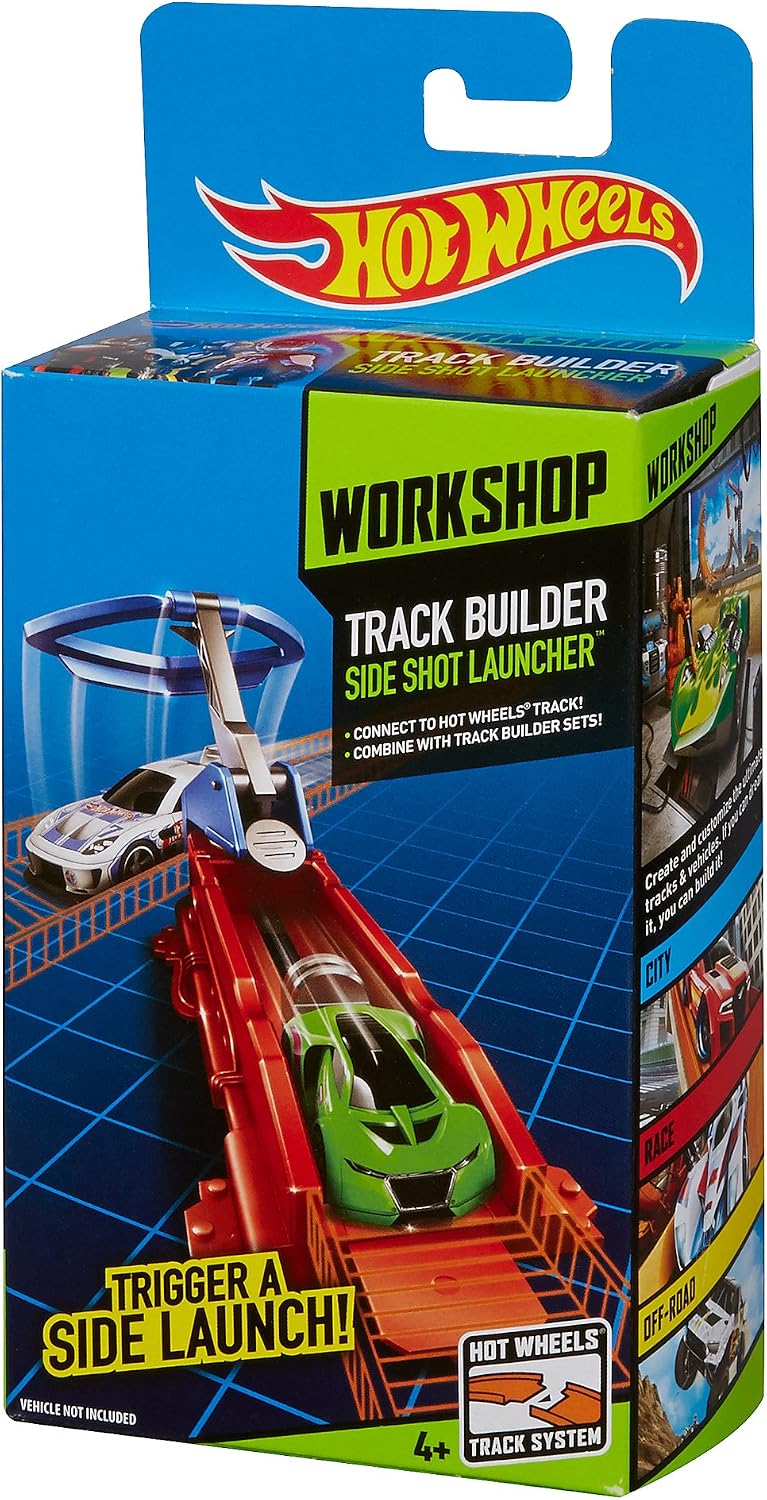 Hot Wheels Track Builder Sideshot Launcher Stunt Pack