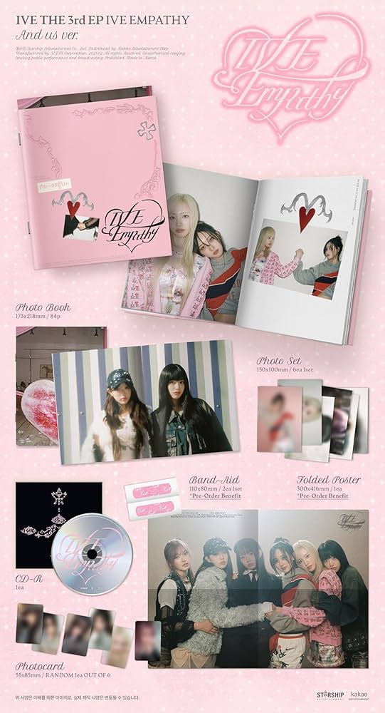 IVE - IVE empathy 未使用シリアル　5口 IVE - IVE empathy 未使用シリアル 5口 IVE - IVE empathy 未