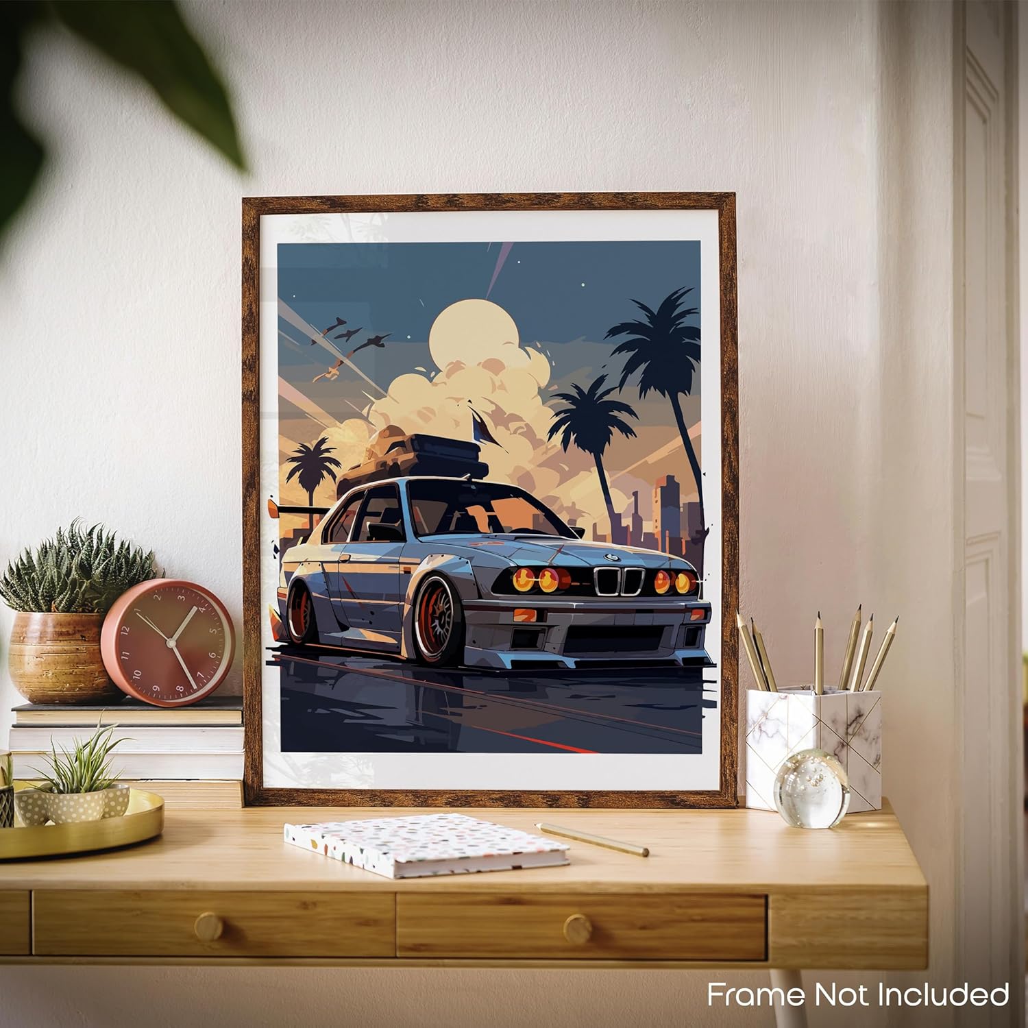 Inspirational Wall Art Co. - Restored 1984 BMW E30 Barbados