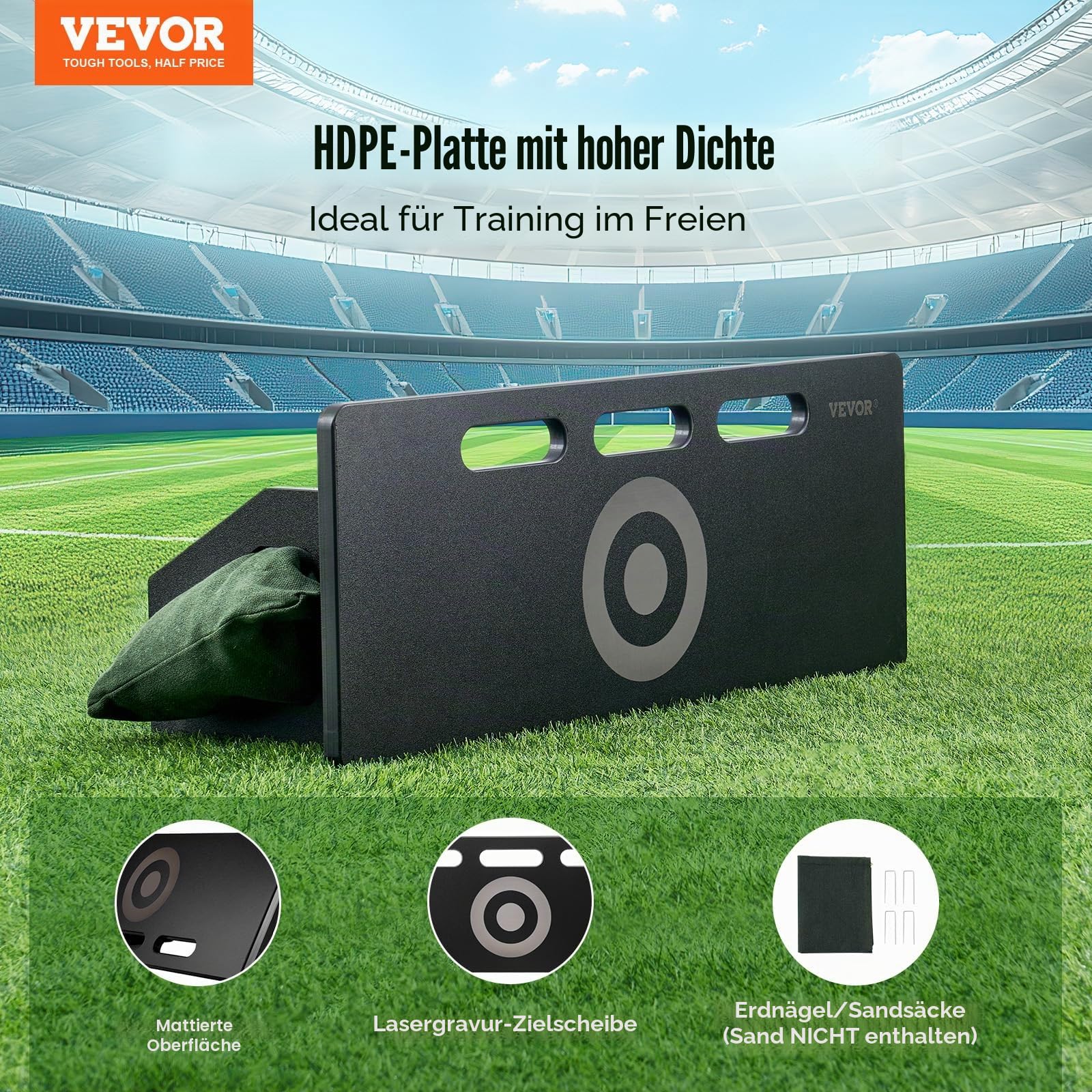 VEVOR Fußball-Rebounder-Board