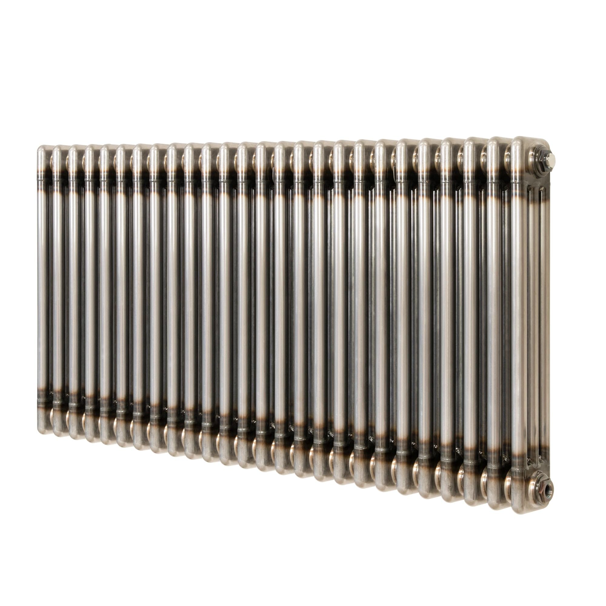 B&Q -  Traditional 3 Column Radiator600 X 1190mmRaw Metal