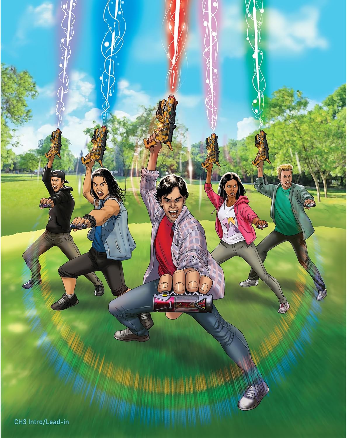 Renegade Game Studios Power Rangers Roleplaying Game Sourcebook: Beneath the Helmet, New Dino Ranger Options, Ages 14+
