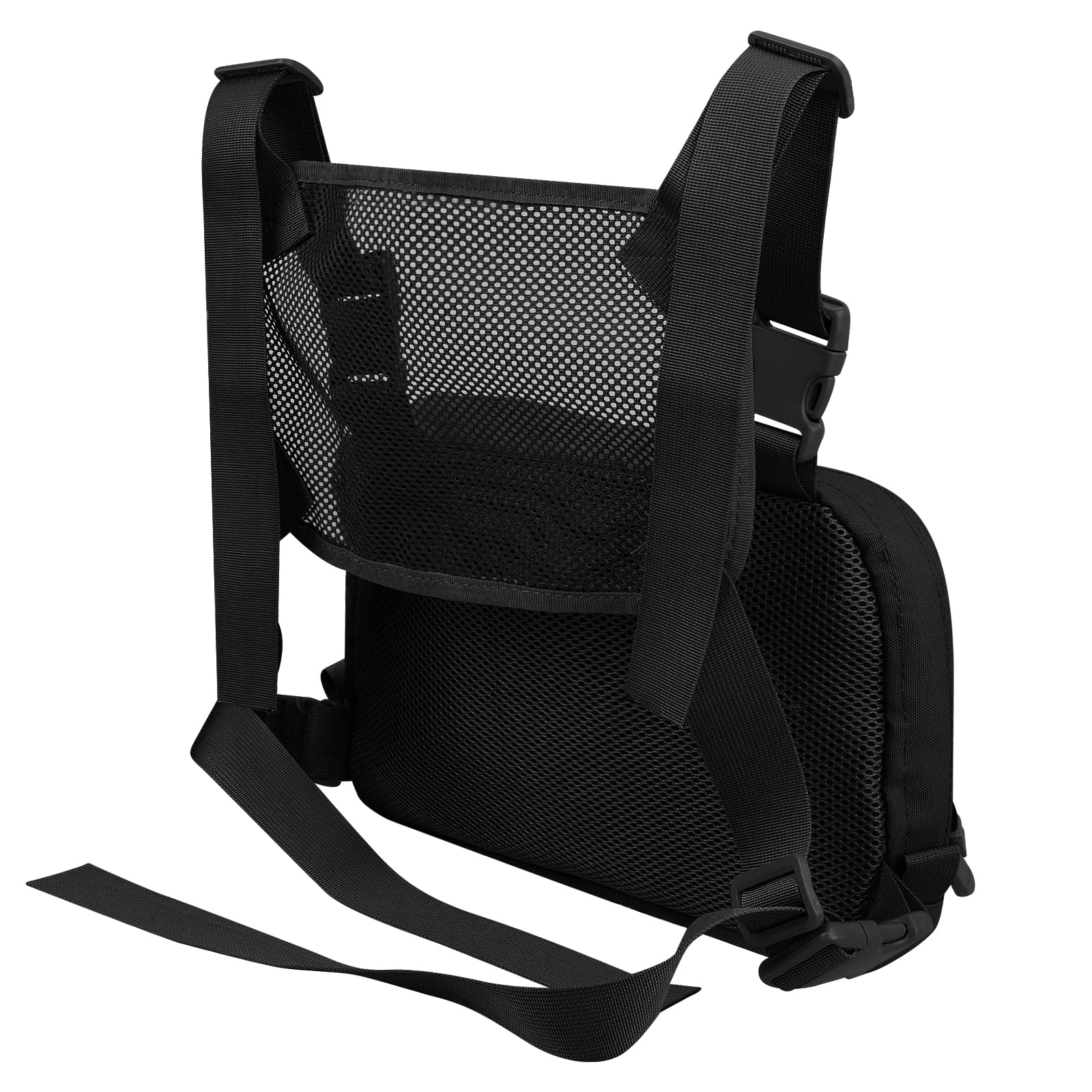 CLAPE Tactical Chest Rig Bag Multifonction Sac de Poitrine Poche de Poitrine Tactique Adjustable Hip Hop Backpack