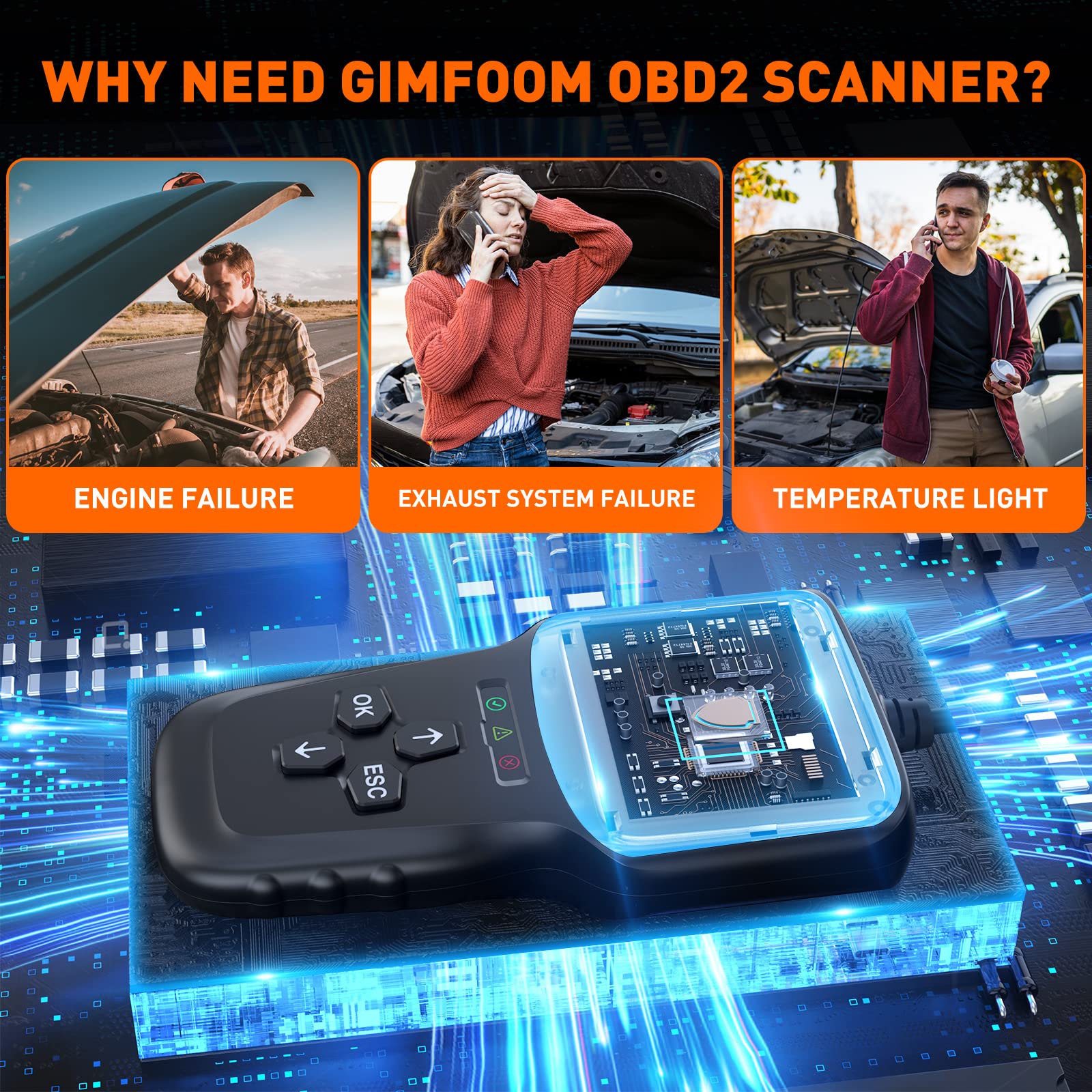 GIMFOOM V317 OBD2 Scanner, Professional Car Code Reade...B09PVLFHCP
