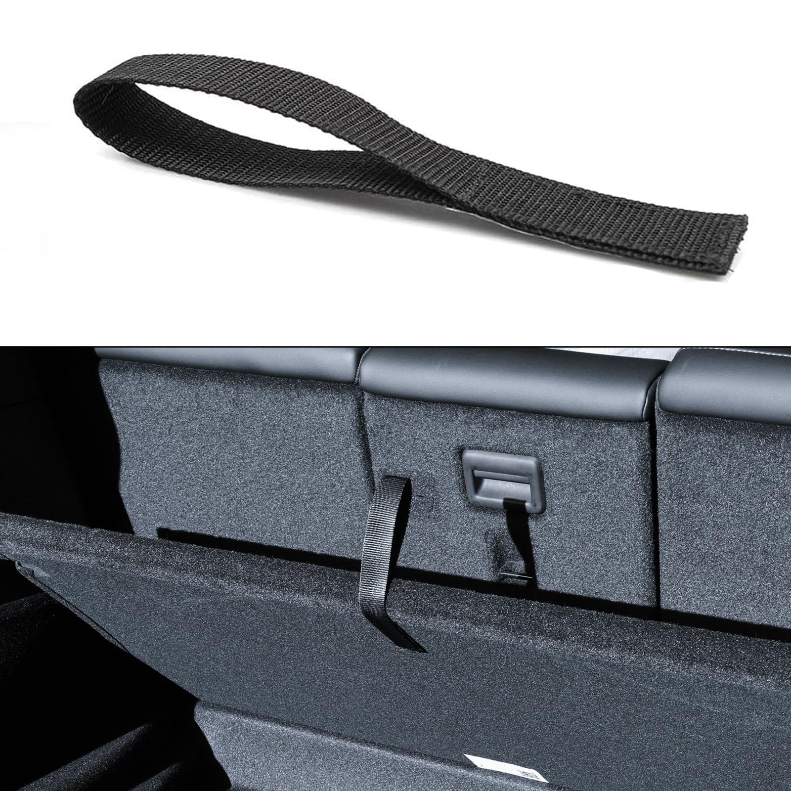 Corde De Traction Pour Coffre Tesla Model Y - En Nylon - Fixation Stable - Design Attrayant - Installation Facile