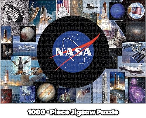 Miniatura 3 de The Final Frontier - Rompecabezas espacial de la NASA para adultos y niños, rompecabezas de 1000 piezas, rompecabezas interactivo para noche de