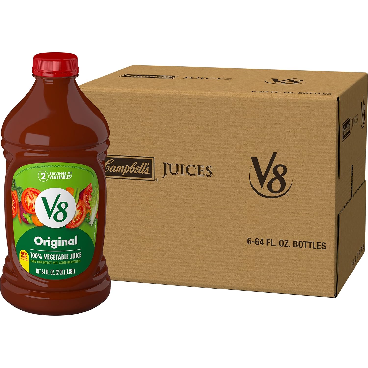 V8 Original 100 Vegetable Juice, Vegetable Blend with