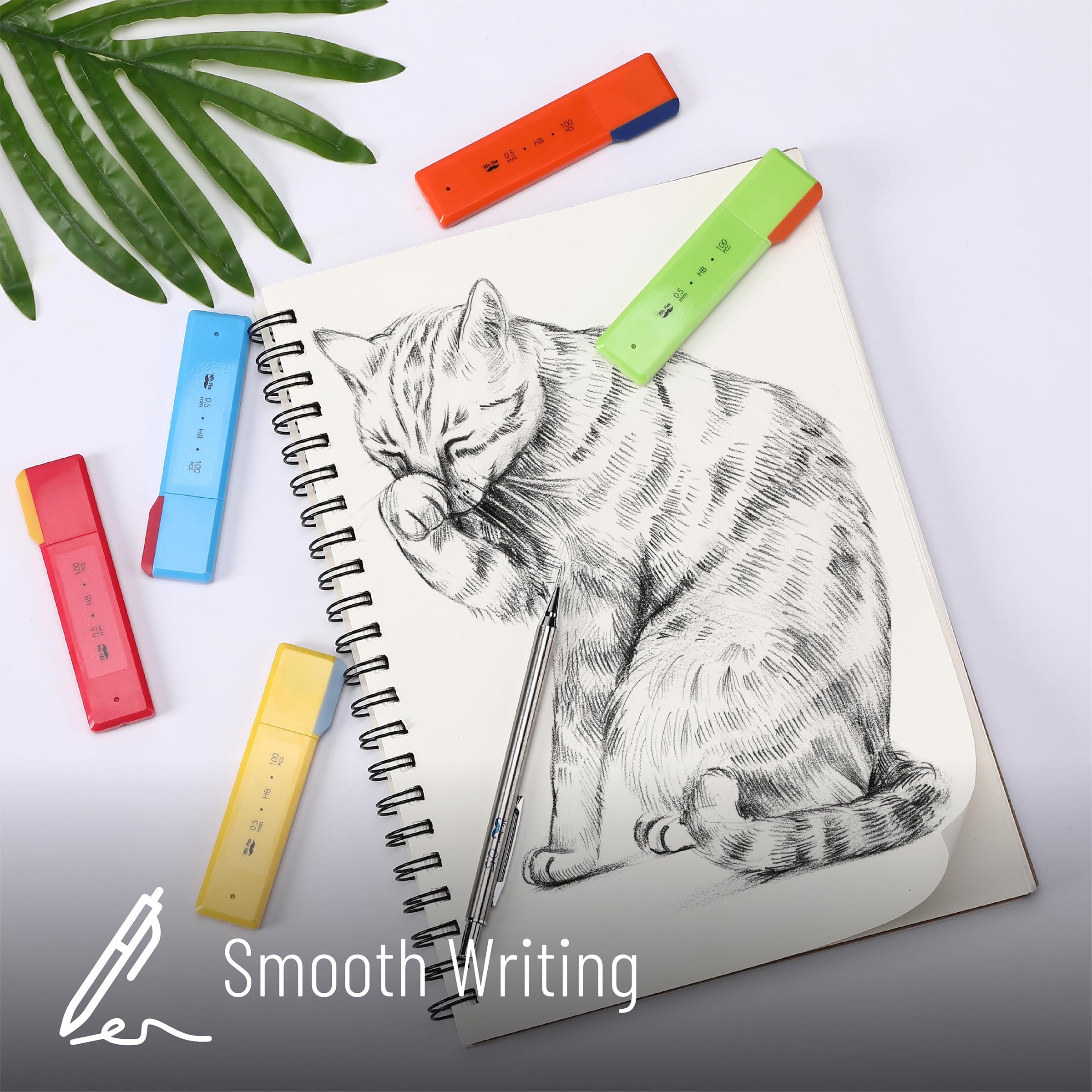 Mr. Pen- 0.5mm Mechanical Pencil Lead Refills, HB, 5 Pack, 500 PCS - Image 5