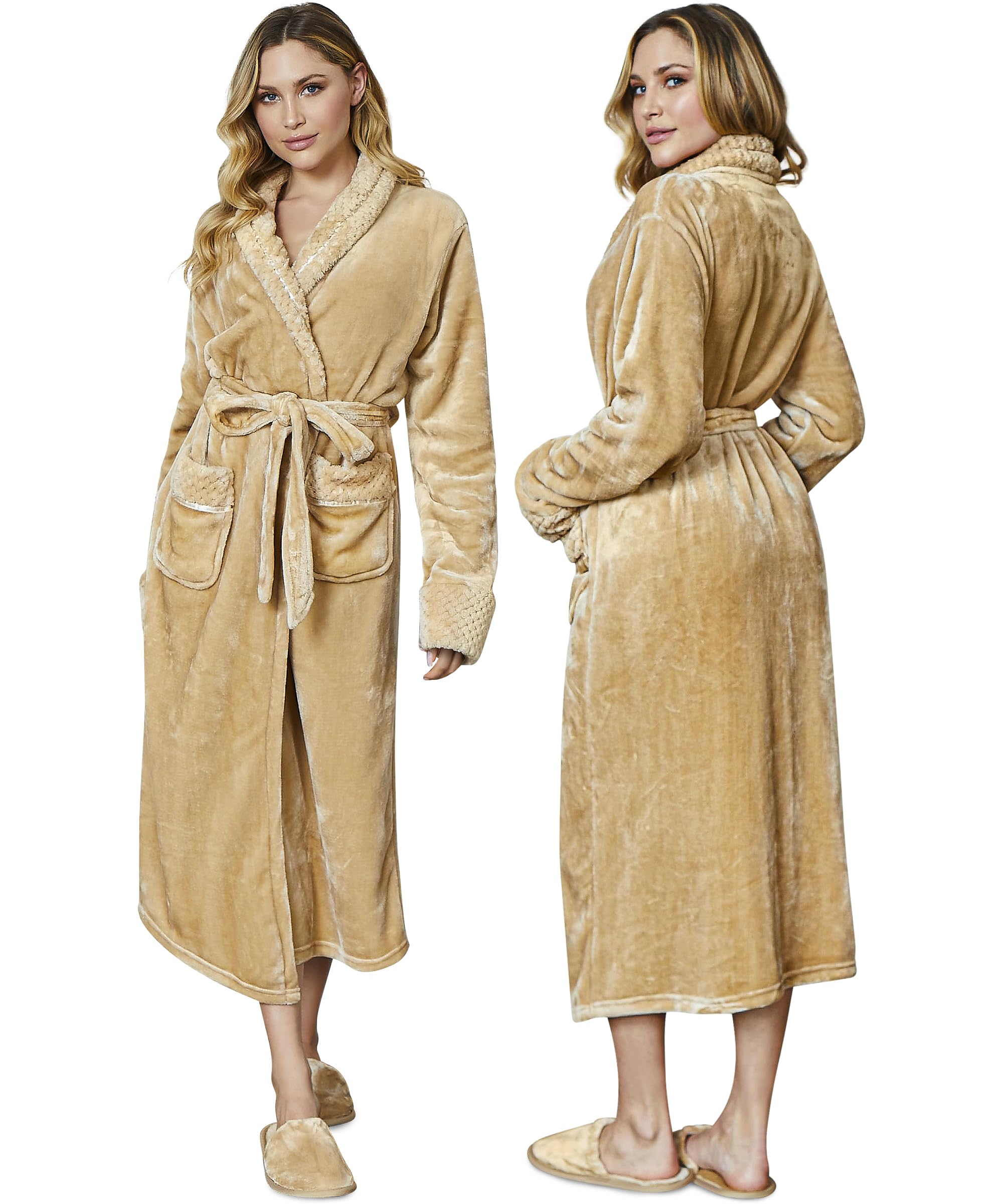 Lotus Linen Plush Robe