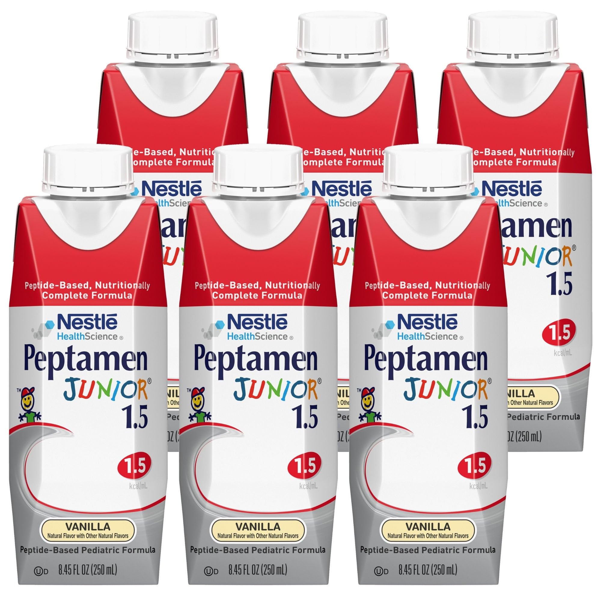Peptamen Junior 1.5 Dense Tube Feeding Formula, Vanilla 8.45 Fl Oz — Amazon image 4
