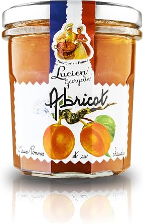 Lucien Georgelin Jam Extra Apricot – Pack of 3 x 320 g