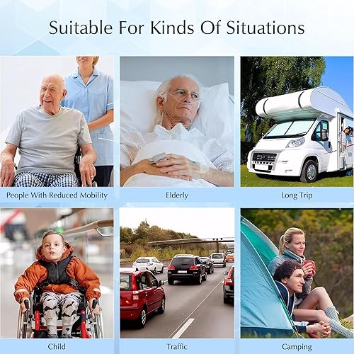 Miniatura 6 de Orinales portátiles para hombres, botella de orinal a prueba de derrames, reutilizable, botella de orina masculina, para campamento, inodoro,